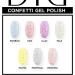 Didier Lab - Premium Gel Nail Polish Confetti - Wedding - Gel Nail Varnish - Nail Art - Long-Lasting High Gloss Wear - Easy to Apply - Gel Nails - Rich Pigment - UV/LED - Chip Resistant - Buy Online on SooperMarket.com