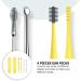 Healeved Double Sided Ear Wax Pickers 4pcs Set - Stainless Steel Earwax Remover Tool Kit for Men and Women - Ear Cleaning Curette Spoon with Storage Case - 12x0.5cm - Buy Online on SooperMarket.com