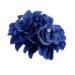 Lovefairy Women's Double Rose Flower Rhinestone Hair Clip Bridal Flower Headwear Girl Dance Show Edge Clip (Royal Blue)