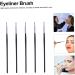 WOONEKY 5pcs Fine Eyeliner Brush Make up for Face Lipstick Brush Gel Liner Eyeliner Black Fiber - Buy Online on SooperMarket.com