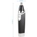 Buy TEMKIN Electric Nose Hair Trimmer - Safe & Portable Ear Hair Removal for Travel | Best Grooming Tool - Buy Online on SooperMarket.com