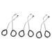 Gogogmee 3 Sets Silicone Eyelash Curler Mini Eyelash Curler Mini Lash Curler Eyebrow Shaper Tool Eyebrow Tools Natural Curling Eye Lashes Eyelash Tool Makeup Tool Lashes Curling Clip Iron 9.20X5.20X0.50CM