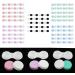 Bonarty 20pcs L/R Marked Mini Contact Lens Box Travel Lenses - Pink as described - Buy Online on SooperMarket.com
