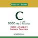 Nature's Bounty Vitamin C Supplement with Rose Hips Helps Maintain Good Health 1000mg 100 Tablets - Buy Online on SooperMarket.com