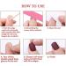 U-K Fake Nail Pink Heart False Nail Acrylic Full Cover Fingernails Press on Nails Set Artificial Long False Nail for Women Girls 24 PCS Practical & Professional - Buy Online on SooperMarket.com