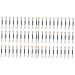 Didiseaon 100 Pcs Eye Shadow Brush H3210 Disposable Makeup Tools