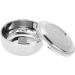Sleek Stainless Steel Shaving Soap Bowl - Ideal for Business Beards | Universal Size & Modern Design - Buy Online on SooperMarket.com
