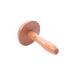 The Quilted Bear Darning Mushroom - Smooth Wooden Mushroom Darner with Strong Handle & Gradual Curvature for Darning Sock Holes & Other Crochet/Knitting Mending
