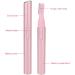 Eyebrow Trimmer for Sensitive Skin - Portable Mini Electric Facial Hair Remover | Pink Aluminum | Shop Internationally - Buy Online on SooperMarket.com