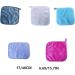 Dajidafu 10 Pieces Face Cleaning Cloth Reusable Washable Replacement Solid Color Hanging Girls Makeup Cosmetic Remover Pad Pink - Buy Online on SooperMarket.com