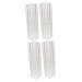 Balacoo 4 Pcs Vegetable Shaping Mold Cucumber Growing Molds Garden Fruit Mold Plastic Hearts Quincunx Suite