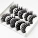 Desikixudy 3D-55(Mixed) Soft And Comfortable Cotton Thread Stem Stereo Multi-Layer Eyelashes Fiber False Eyelashes - Buy Online on SooperMarket.com