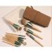 DFHBFG 14-Piece Makeup Brush Set - Loose Powder & Eye Shadow Brushes | International Shipping Available - Buy Online on SooperMarket.com