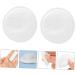 FRCOLOR 300 Pcs Thick Overlock Cotton Facial Pads - Disposable Makeup Cleaning Squares for Travel | Non-Woven Cotton Face Pads - Buy Online on SooperMarket.com