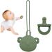 Cypeason Pacifier Holder for Diaper Bag - Safe & Easy to Clean Pacifier Set for Boys & Girls | Perfect for Travel Shopping & Walks - Buy Online on SooperMarket.com