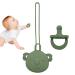 IDEZEK Baby Schnuller holder-Safe silicone pacifier cover set for babies |Easy to clean baby pacifiers for girls and boys to travel shop go for a walk