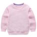 Taigood Kids Jumper for Boys Cotton Sweatshirt Long Sleeve T Shirts Pullover Autumn Winter Age 1-7 Years 2-3 Years Pink