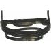Henri de Rivel Black Padded Raised Dressage Bridle with Crank Noseband for Horse - Buy Online on SooperMarket.com