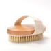 Zhurson Oval Dry Brushing Body Bath Brush - Natural Bristles for Exfoliation and Circulation Boost - Buy Online on SooperMarket.com