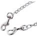 LERTREEUK Double Dog Leash | Stainless Steel 2-Way Chain Coupler for 2 Dogs (50cm) | Durable & Tangle-Free Double Leash for Easy Walks - Buy Online on SooperMarket.com