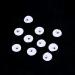 White Glittering Acrylic Tooth Crystal Ornaments - 2mm Diamond Jewelry Kit for Home Manicure & Nails Decor - Buy Online on SooperMarket.com