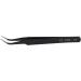 Dawafit Nail Art Rhinestones Eyelashes Extension Straight & Curved Tweezers Tool Set-Black - Buy Online on SooperMarket.com