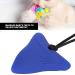 Shop Cute Silicone Baby Chicken Bite Ring - Food-Safe Teething Toy in Blue | International Shipping Available - Buy Online on SooperMarket.com