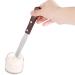 Reusable Metal Wax Spatula with Wooden Handle - Hair Removal Wax Applicator Tool for Smooth Skin | International Shipping Available - Buy Online on SooperMarket.com