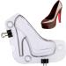 PRETYZOOM Chocolate Mold Shoe Fondant Mold 3D Shoes Cake Mold for Chocolate 3D High Heel Meaningful Gift Sugarcraft Mold Soap Making Decor Reusable Mold Muffin Cartoon Plastic Miss - Buy Online on SooperMarket.com