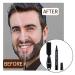 HATIKY Beard Pencil Filler for Men - Waterproof, Long-Lasting Beard & Moustache Pen (Black) - Buy Online on SooperMarket.com