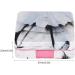 Acouto Square Contact Lens Case - Portable Marble Mirror Design for Nearsighted - Stylish Pink Color - Buy Online on SooperMarket.com