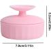 Wontool Makeup Brush Cleaning Mat | Silicone 4 in 1 Cleaning Bowl and Mat Portable Washing Tool Cosmetic Brush Cleaner for Easy Cleaning Pink - Buy Online on SooperMarket.com