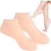 Silicone Moisturizing Socks for Cracked Feet | Slip-Resistant Elastic Foot Care | 2 Pairs Winter Spa Gel Socks for Women - Buy Online on SooperMarket.com