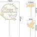Shop 3PCS Cake Topper Communion | Wood Baptism & Confirmation Decor for Young Girls - Buy Online on SooperMarket.com