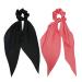 GETACOTA 10 Pieces Hair Scrunchies Bowknot Satin Chiffon Ribbon Elastics - Vintage Ponytail Holder Ties for Women - Buy Online on SooperMarket.com