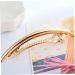Buy Retro Gold Metal Snap Clips for Women - Large French Barrettes & Hair Accessories - Buy Online on SooperMarket.com