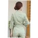 FOMIYES 1 Set Spa Robe Hairdressing Tunic Spa Gown Salon Smock Salon Uniforms Women Barber Shop Apron Spa Work Uniforms for Women Hair Salon Cape Spa Kit Spa Cloth Kimono Hair Dye L Green - Buy Online on SooperMarket.com