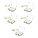 minkissy 5 Sets Oil Blotting Paper Makeup Oil-Absorbing Paper Face Blotting Paper Blotting Paper for Oily Skin Saline Solution for Piercings Paper Cleansing Paper Men and Women