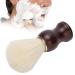 Ankroyu Professional Men's Beard & Shaving Brush - Handmade Wooden Face & Hair Cleaning Tool for Home Salon - Buy Online on SooperMarket.com