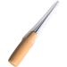 2PCS Alloy Steel Wood Handle Punching Tapered Awl Craft Cloth Scratch Awl Repair Tool for DIY Craft - Buy Online on SooperMarket.com