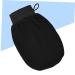 NOLITOY 2pcs Body Dead Skin Remover & Back Massager - Exfoliating Bath Scrubber Gloves for Shower & Spa - Black Bath Mitts for Smooth Skin - Buy Online on SooperMarket.com