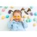 360PCS Multicolor Baby Toddler Hair Ties - Elastic Hair Ties 2cm Diameter - No Crease Small Ponytail Holders for Kids Girls (360 Count) - Buy Online on SooperMarket.com