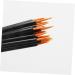 PLAFOPE 100pcs Eyeliner Eyeliner Small Eyeliner Brush Lip Liner Marker Liner Makeup Brush Orange - Buy Online on SooperMarket.com