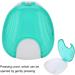 Retainer Case Portable Orthodon tic Press-to-Open Retainer Case Adult Waterproof Denture Box Storage Container for Denture Braces Mouth Guard (Blue) - Buy Online on SooperMarket.com