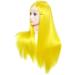 Adjustable Tailor Puppet Head for Hair Styling - High Temp Silk Model for Training & Teaching - Buy Online on SooperMarket.com