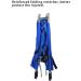 BHDK Folding Portable Stretcher Emergency Patient Mover Stretcher Rescue Quicklitter Travel Size Transport for Hospital Clinic Home Sports venues Ambulance (Blue)(1) - Buy Online on SooperMarket.com
