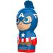 Marvel Captain America 2-in-1 Shower Gel & Shampoo - 3D Figure with Great Fragrance for Children and Adults (400 ml) - Buy Online on SooperMarket.com