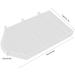 Bead Sorting Trays Diamond DIY Tools | Paint Mixing Trays for Kids & Students | Classroom Art Craft Plastic Pallet (Transparent) - Buy Online on SooperMarket.com