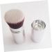 minkissy Cosmetic Applicator Retractable Brush Travel Makeup Dense Foundation Brush Retractable Makeup Brush Retractable Powder Brush Foundation Makeup Tool Metal With Cover - Buy Online on SooperMarket.com