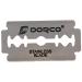 Dorco Stainless Steel Double Edge Razor Blades Dispenser Box with Used Blade Disposal Area - 10 Count Pack for Hair Stylists and Barbers - Buy Online on SooperMarket.com